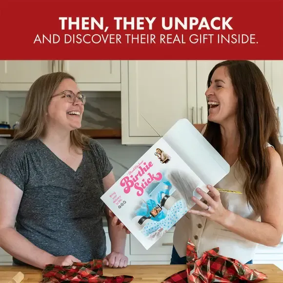 PRANK GIFT BOX BIRTHIE STICK