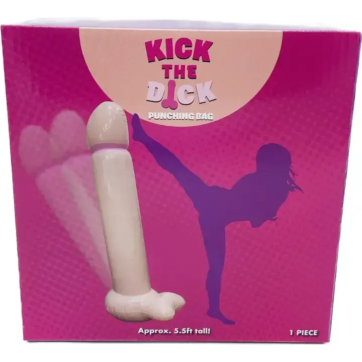 KICK A DICK PUNCHING BAG