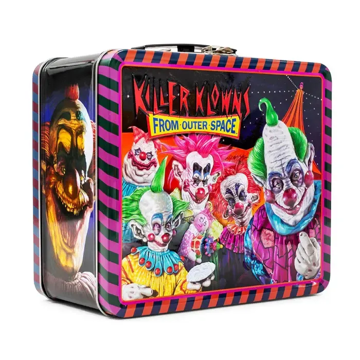 METAL LUNCH BOX KILLER KLOWNS FROM OUTTER SPACE