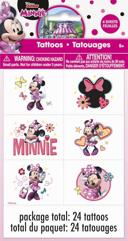 24CT TATTOOS MINNIE MOUSE