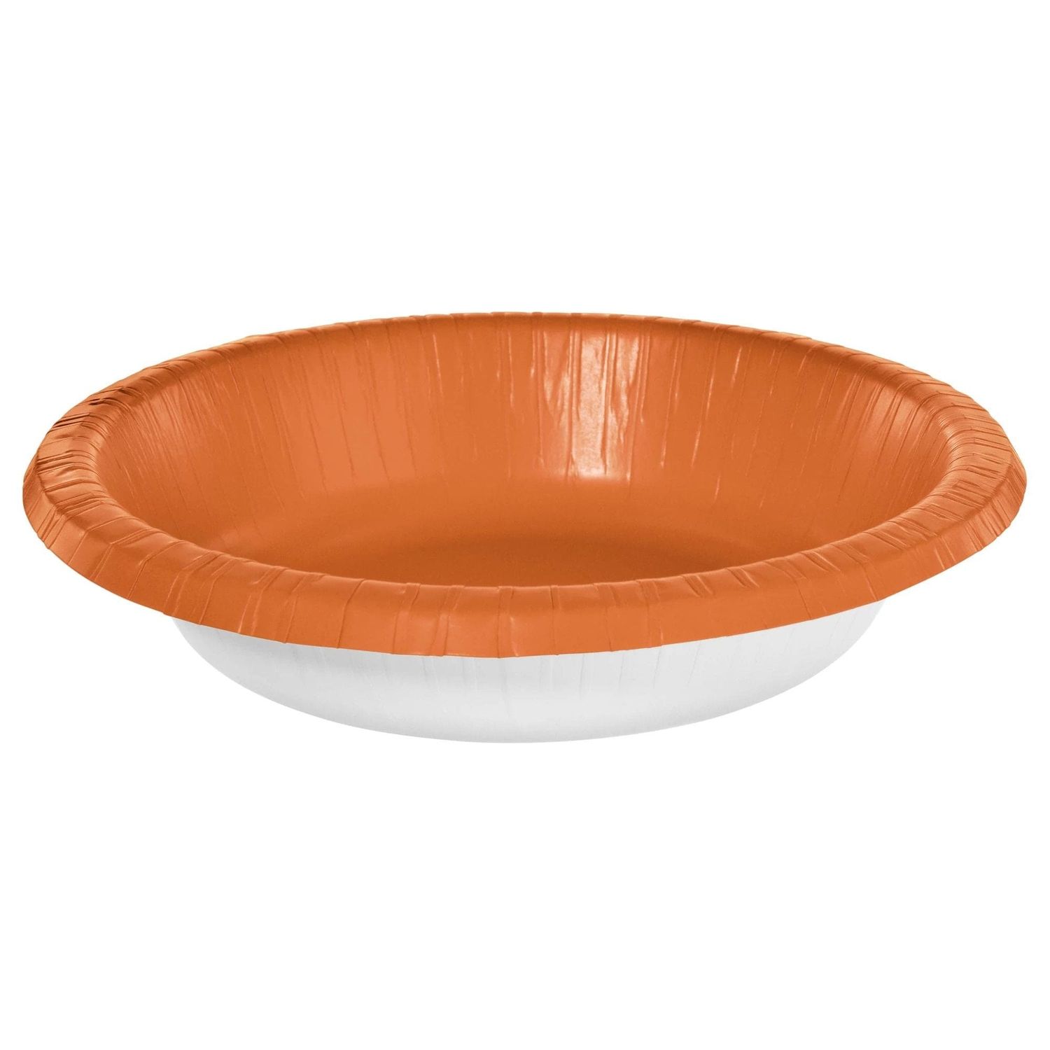 Orange Paper 20oz. Bowl - 20ct