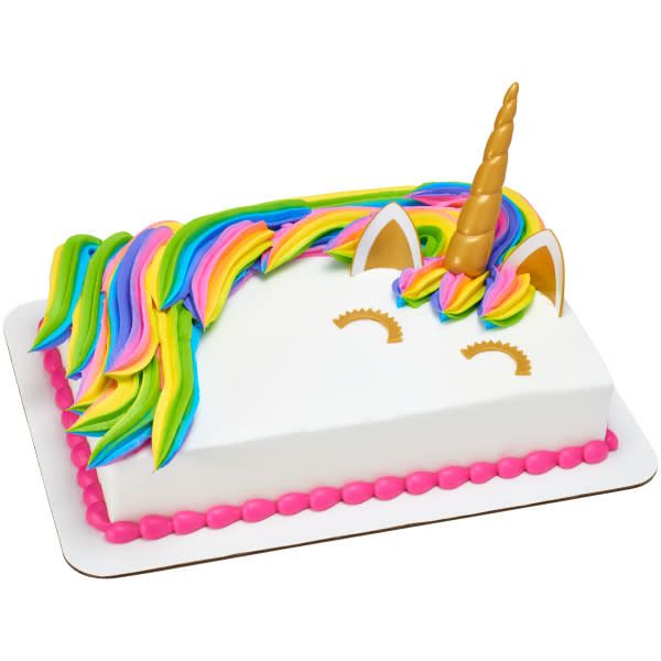 UNICORN CREATION SET CAKE DECOR