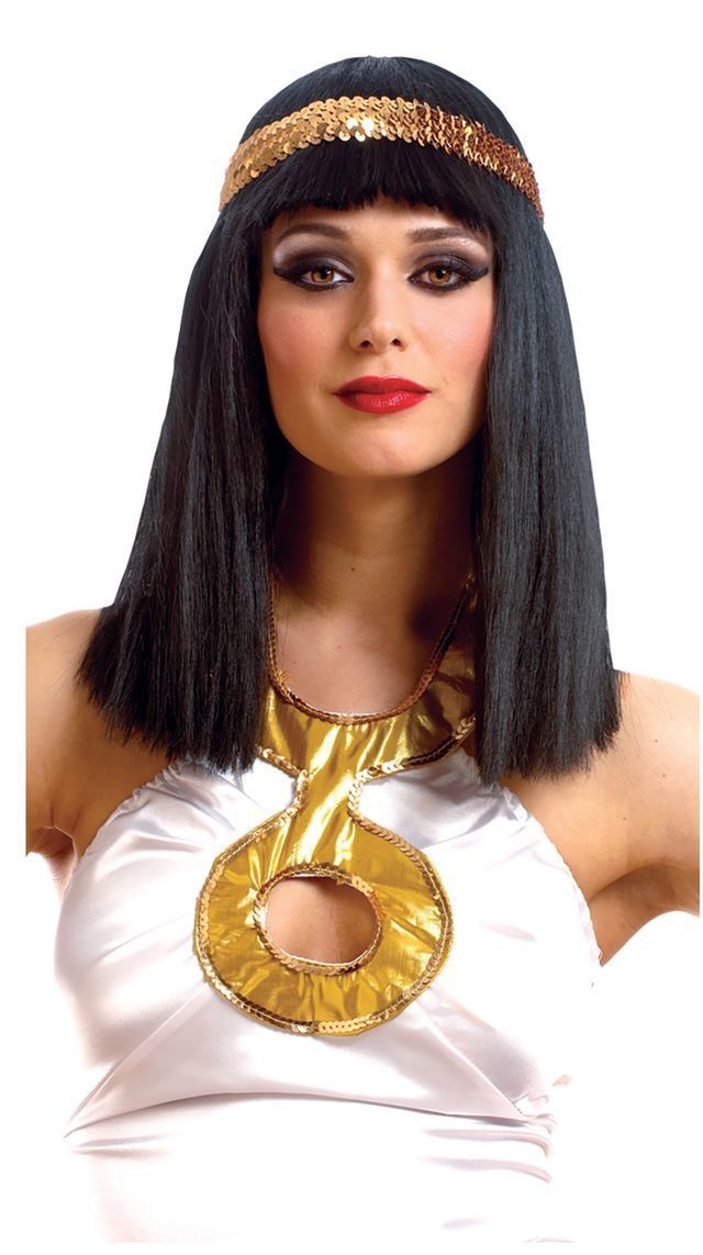 CLEOPATRA WIG WITH HEADBAND