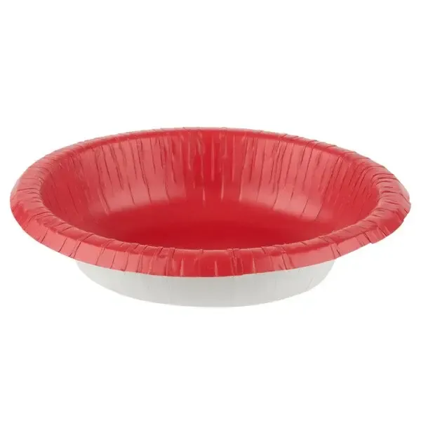20CT 20oz PAPER BOWLS RED