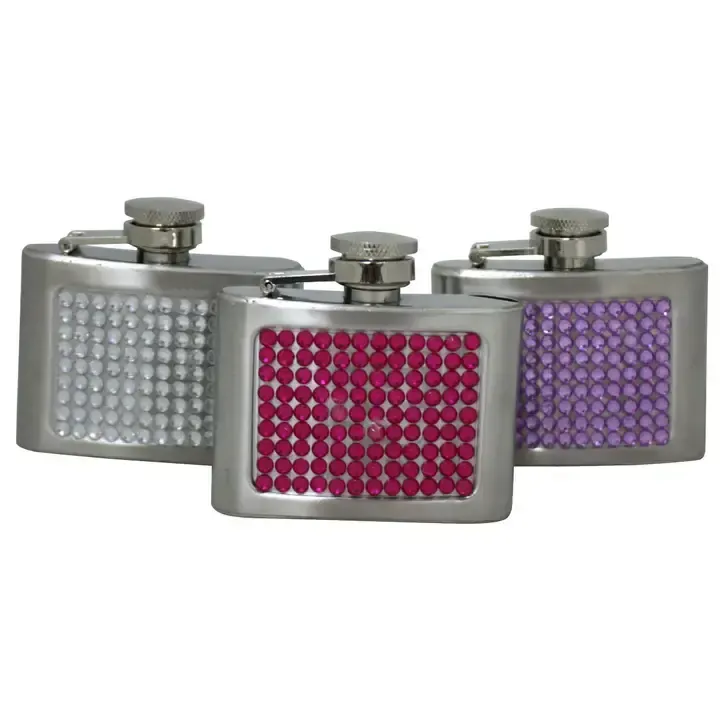 2oz MINI BLING FLASK
