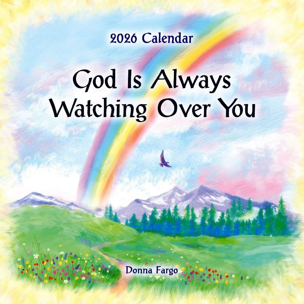 2026 CALENDAR GOD IS ALWAYS WATCHING OVER YOU