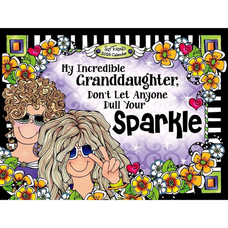 2026 CALENDAR INCREDIBLE GRANDDAUGHTER