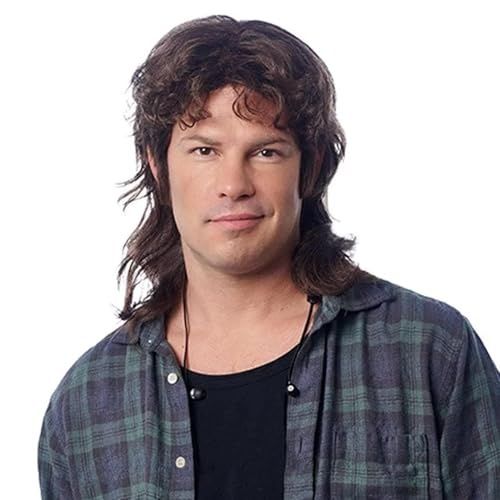 HIPSTER MULLET WIG BROWN