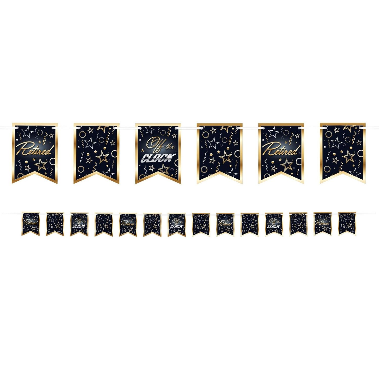 8FT STREAMER HAPPY RETIREMENT