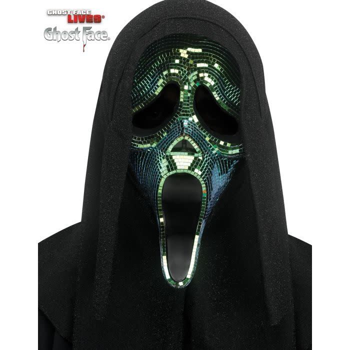 OIL SLICK DISCO GHOST FACE MASK