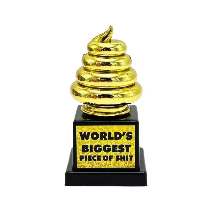 WORLD'S BIGGEST PIECE OF SHIT TROPHY
