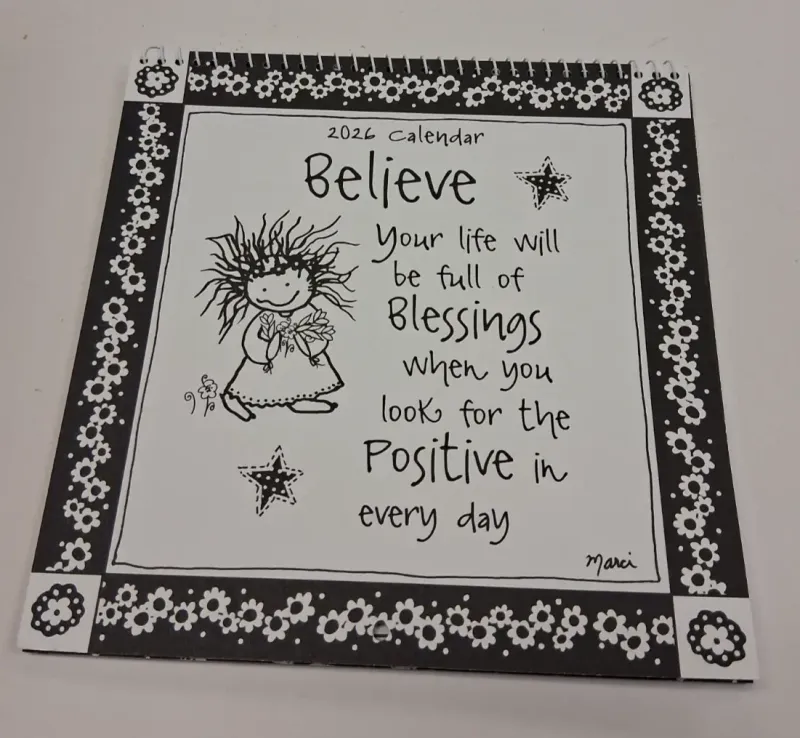 2026 CALENDAR BELIEVE