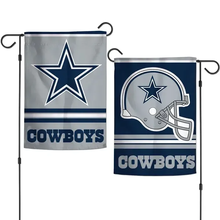 12.5inX18in 2-SIDED GARDEN FLAG DALLAS COWBOYS