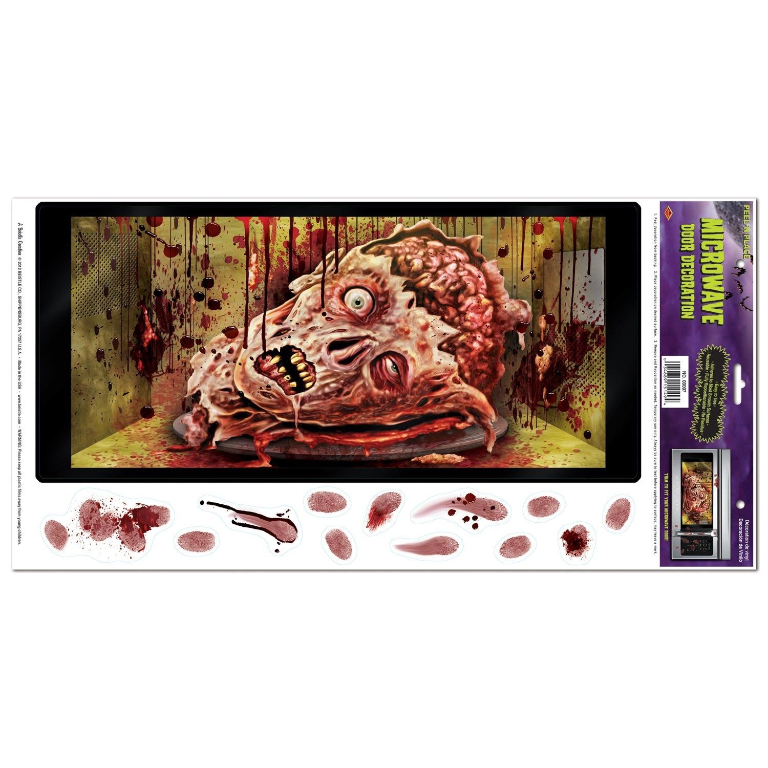 HALLOWEEN MICROWAVE DOOR DECOR