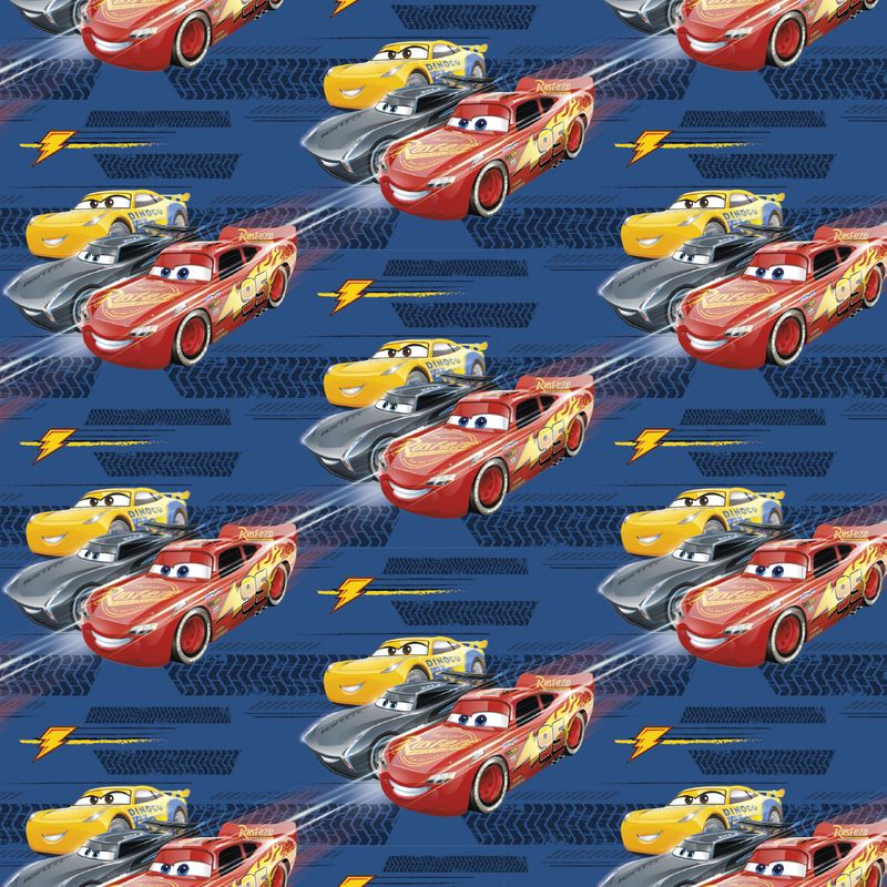 30in X 5ft Gift Wrap Cars 3