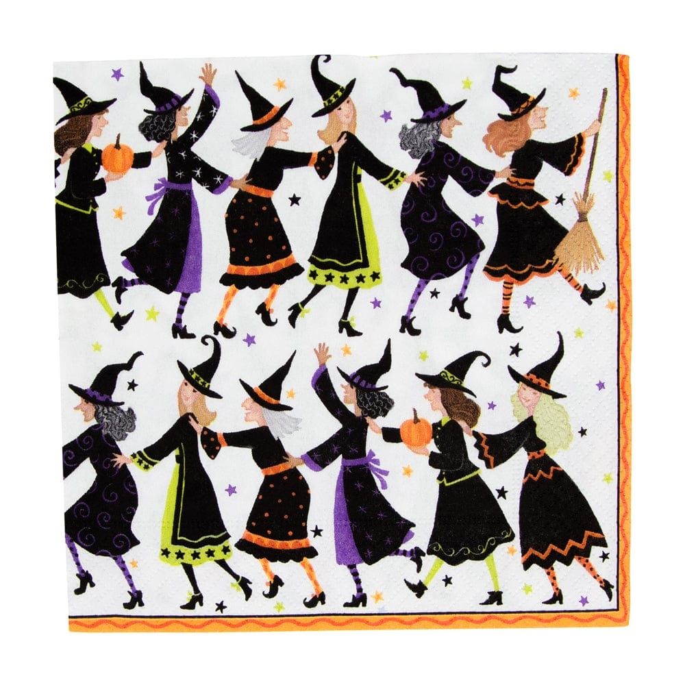 WITCHES CONGA LINE - NAPKIN LUNCHEON