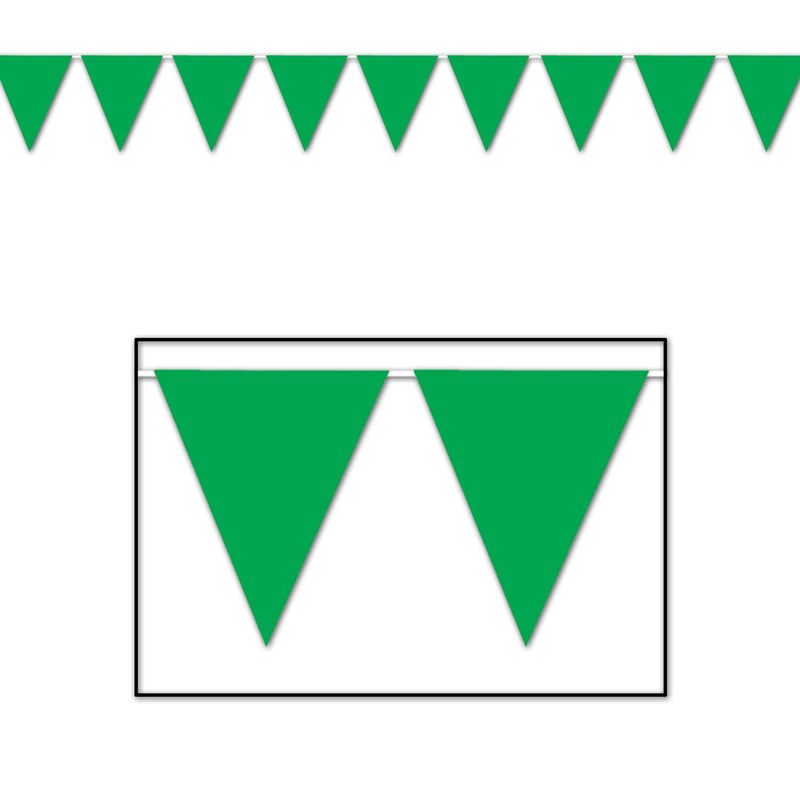 PENNANT BANNER GREEN