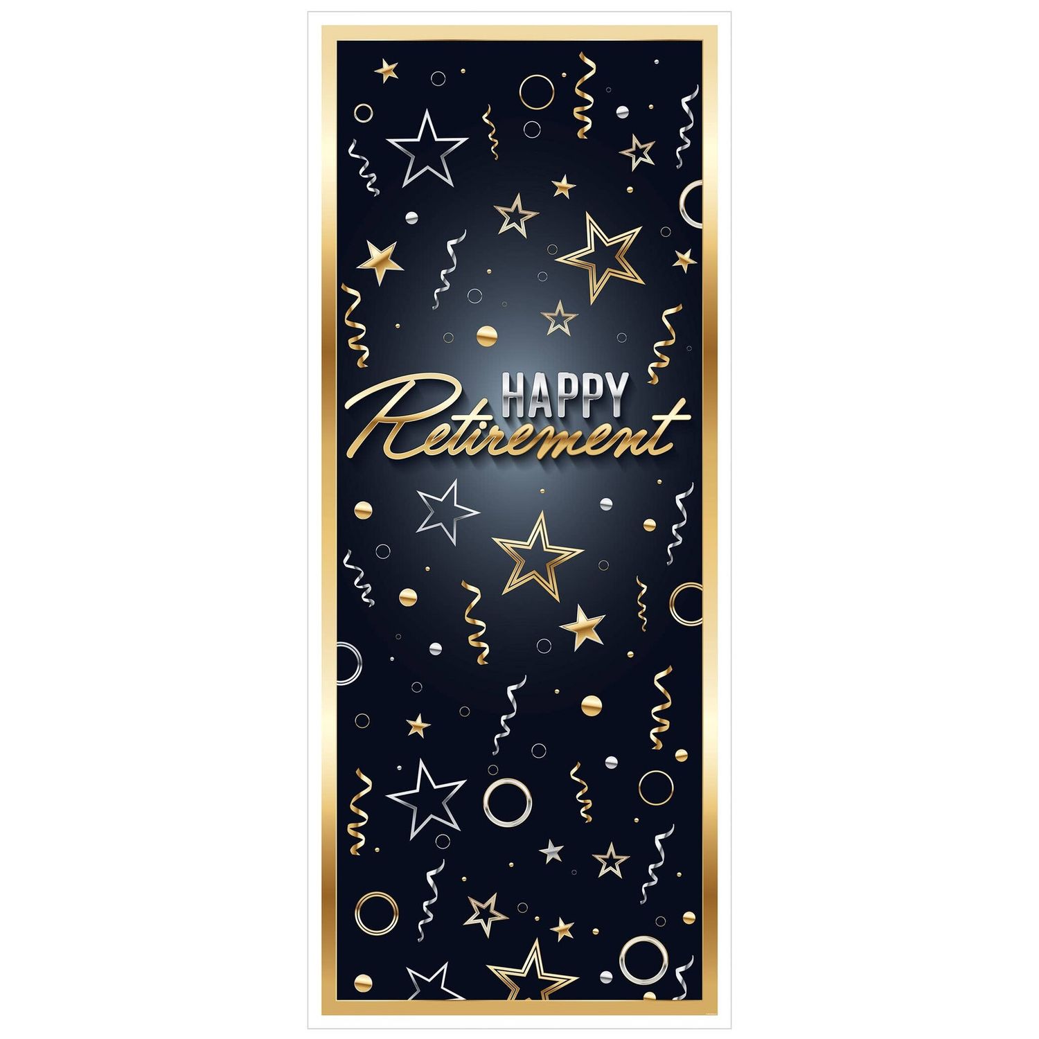 6FT DOOR COVER HAPPY RETIREMENT