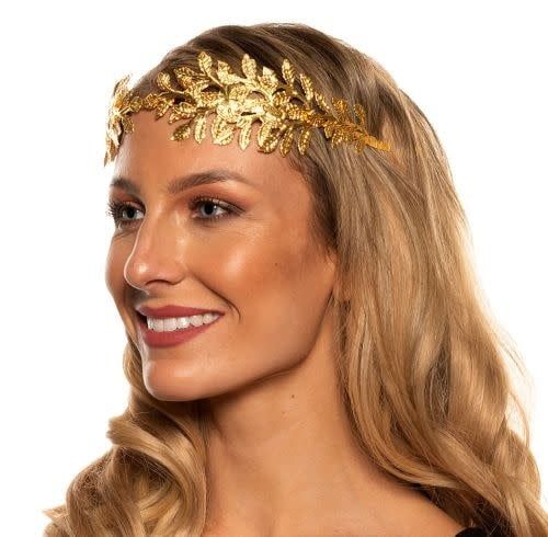 GOLD LEAF TIARA