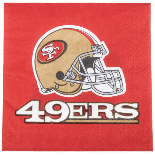 49ERS LUN NAPKIN 16 COUNT