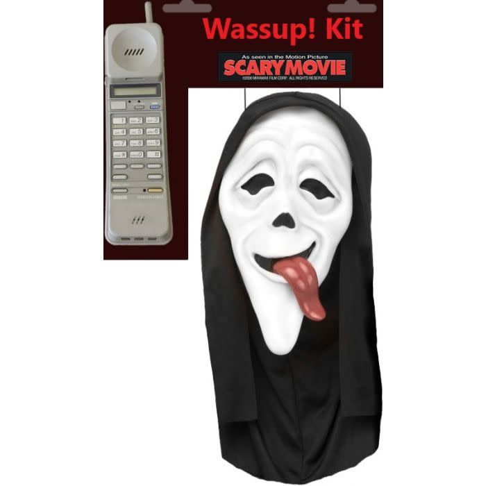GHOST FACE MASK &amp; PHONE KIT