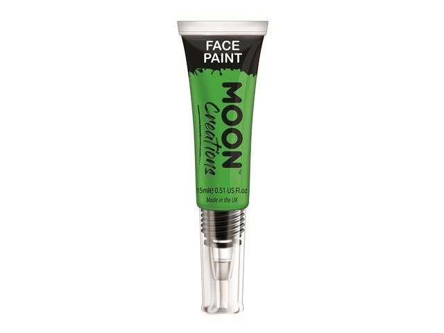 GREEN FACE &amp; BODY PAINT W/BRUSH 15ML