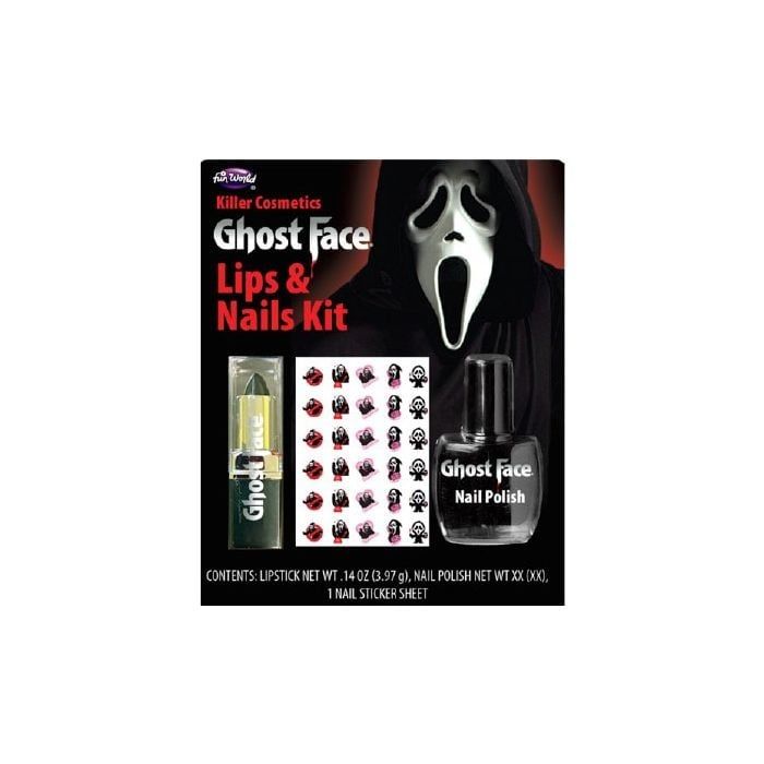 GHOST FACE LIPS &amp; NAILS KIT