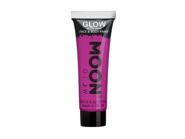 Purple - Glow in the Dark Face &amp; Body Paint, 12mL