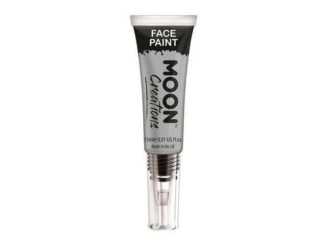 GREY FACE &amp; BODY PAINT W/BRUSH 15ML