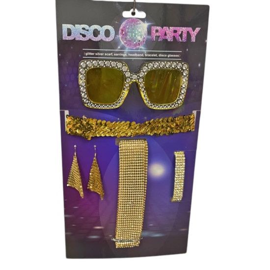 DISCO PARTY GOLD KIT