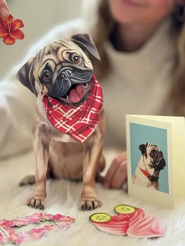 PUG POP UP DOG