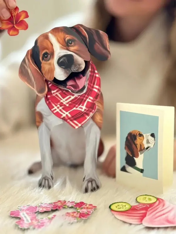 BEAGLE POP UP DOG