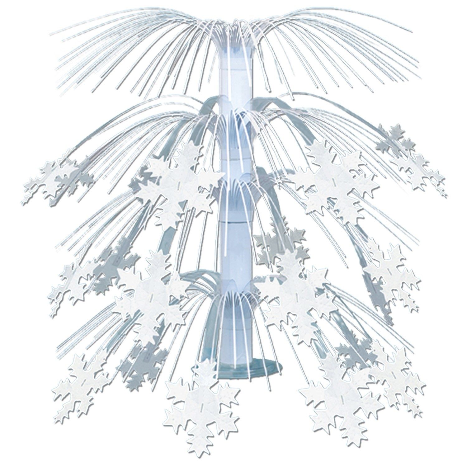 SNOWFLAKE CASCADE CENTERPIECE