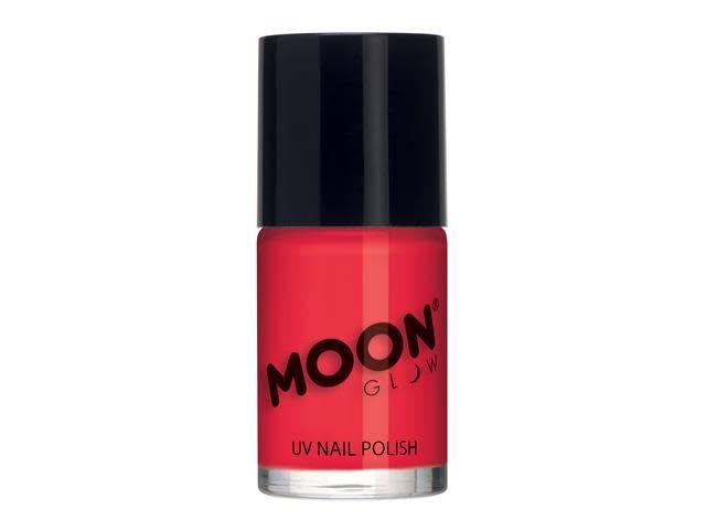 INTENSE NEON RED NAIL POLISH