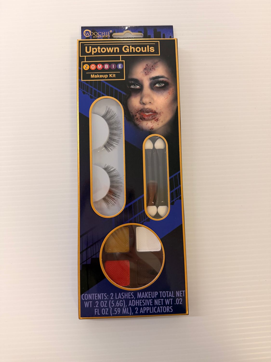 ZOMBIE MAKE-UP KIT W/LASHES