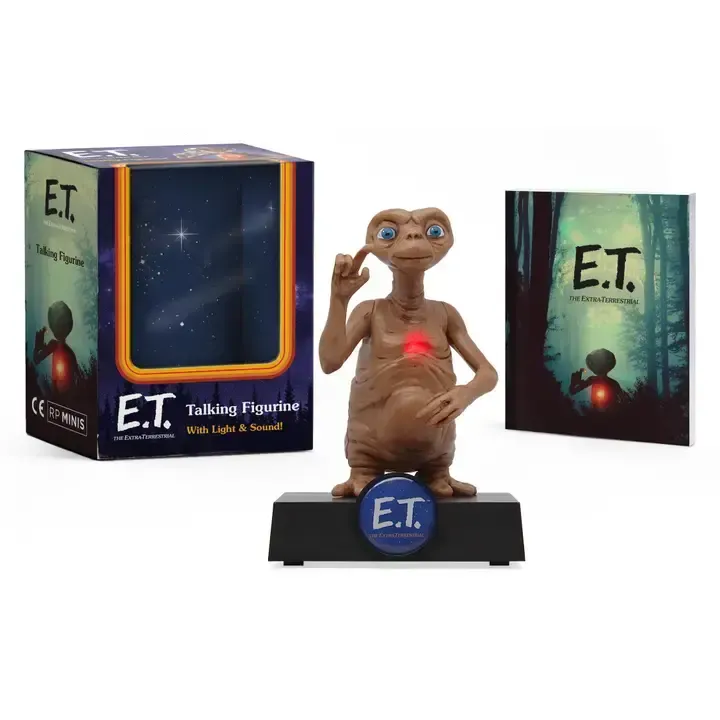 E.T. TALKING FIGURINE