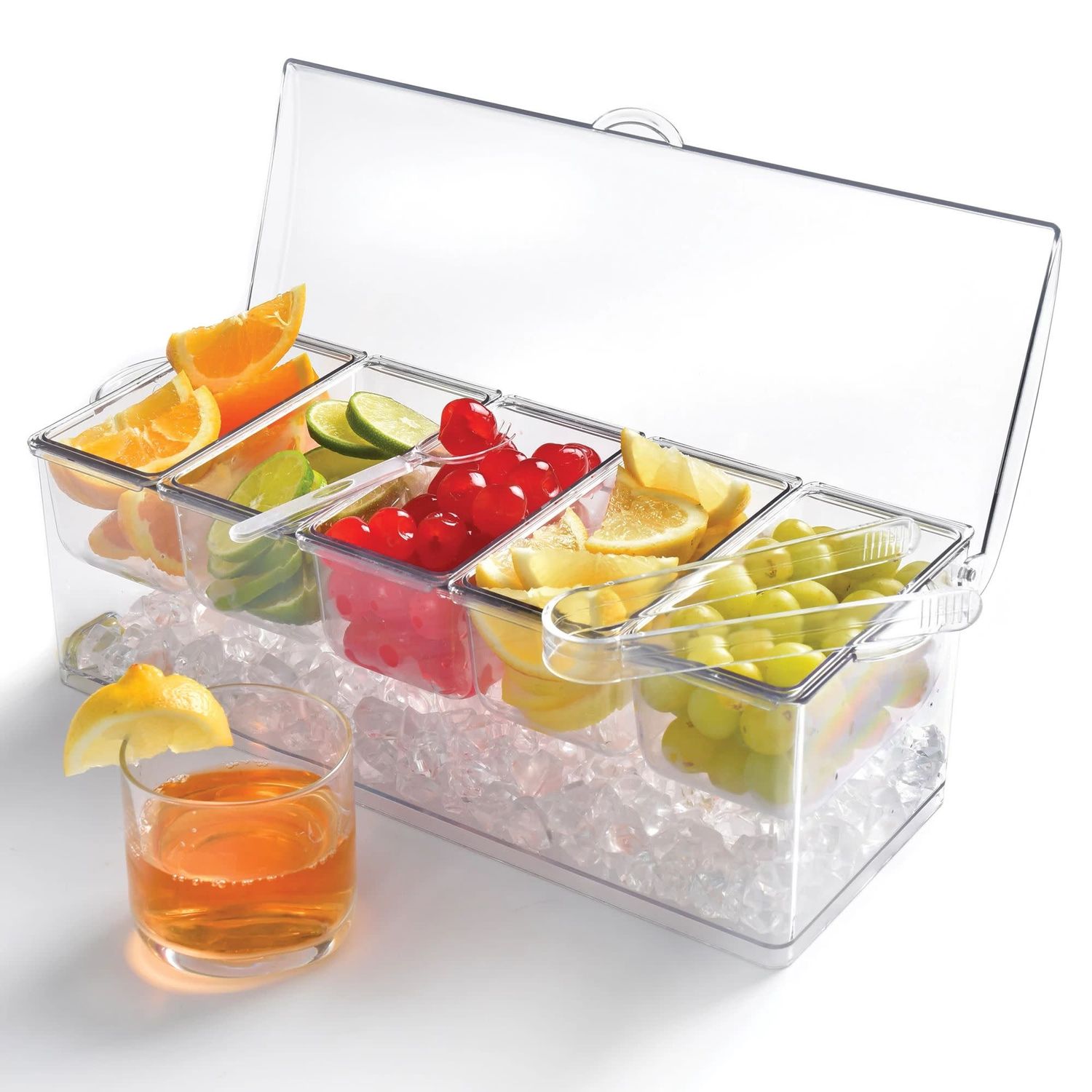 9 PIECE GARNISH TRAY