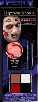 ZOMBIE MAKE-UP KIT W/3D APPLIANCE
