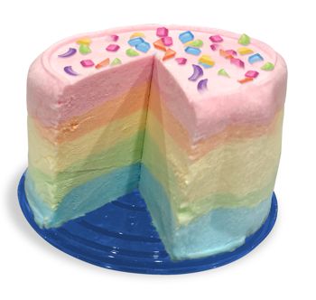 PARTYPUFFS COTTON CANDY CAKE