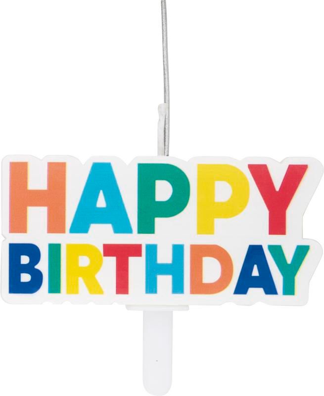 HAPPY BIRTHDAY SPARKLER CANDLE