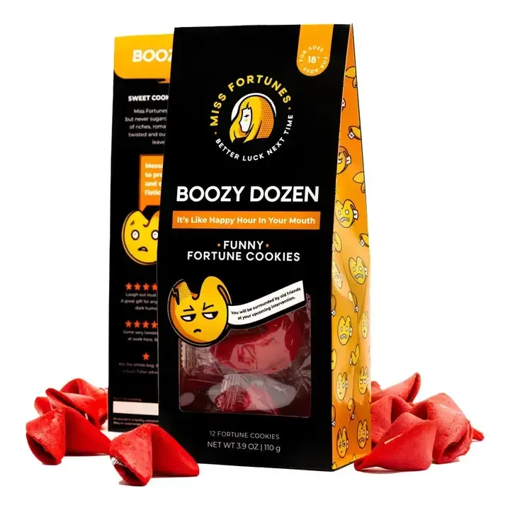 BOOZY DOZEN FORTUNE COOKIES