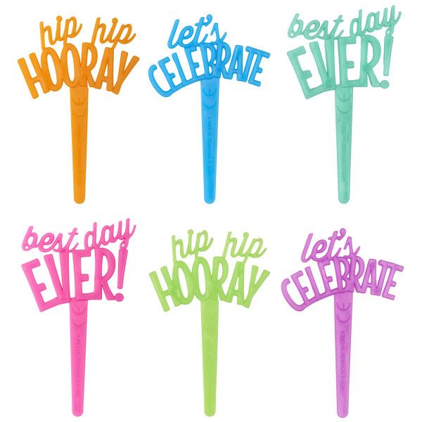 12CT PICKS BRIGHT CELEBRATORY SAYINGS