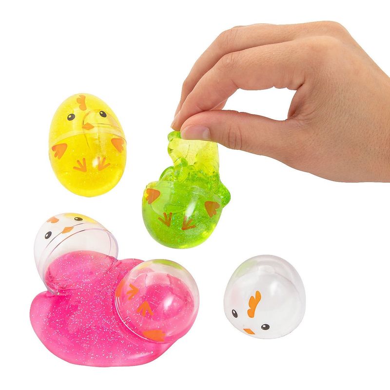 EASTER GLITTER PUTTY FILLED EGG
