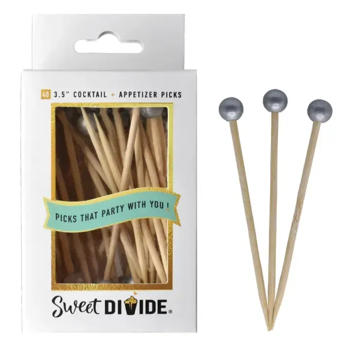 40CT 3.5in PICKS SILVER BALL