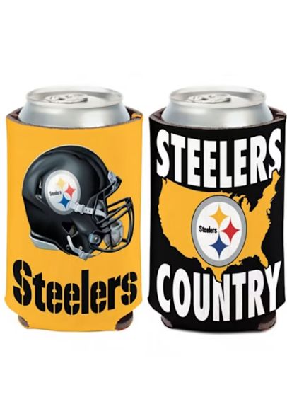 CAN COOLER PITTSBURGH STEELERS
