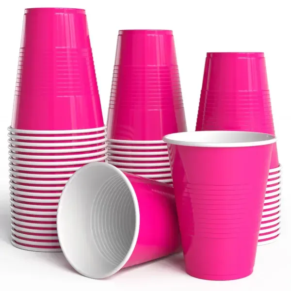 50CT 18oz CUP CERISE