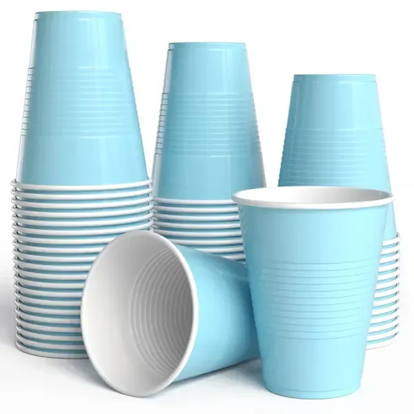 50CT 18oz CUP LIGHT BLUE