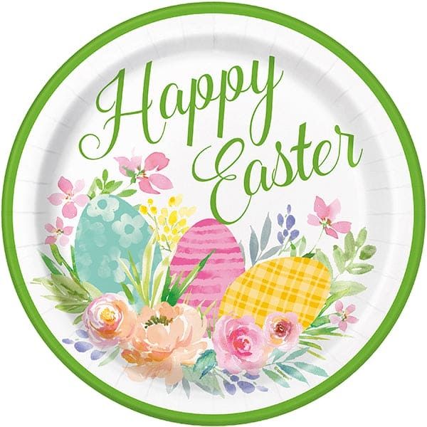 8CT 9in WATERCOLOR PASTEL EASTER