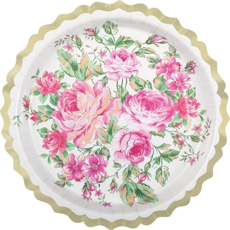 8CT 9in GOLDEN GARDEN PARTY