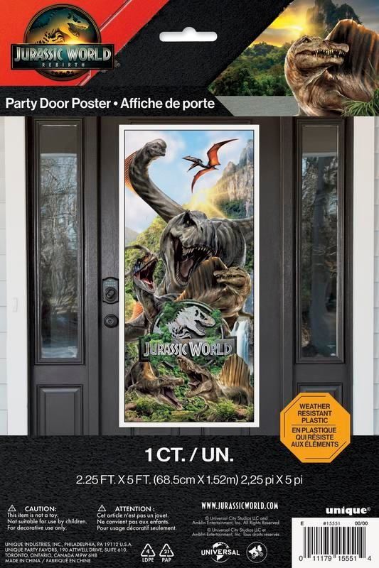DOOR POSTER JURASSIC WORLD 4